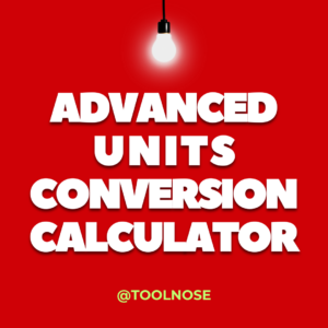 Advanced Units Conversion Calculator